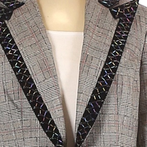 WD Platinum beaded jacket NEW size 12 - Picture 3 of 3